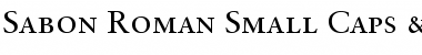 Download Sabon RomanSC Font Download Sabon RomanSC Font