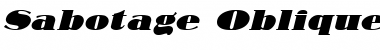 Download Sabotage Font Download Sabotage Font
