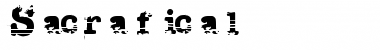Download Sacrafical Font Download Sacrafical Font