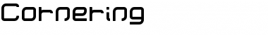Download Cornering Font Download Cornering Font