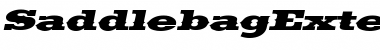 Download SaddlebagExtended Font Download SaddlebagExtended Font