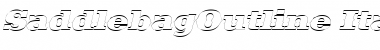 Download SaddlebagOutline Font Download SaddlebagOutline Font