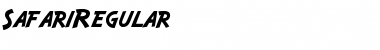Download SafariRegular Font Download SafariRegular Font