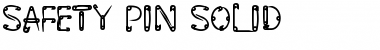 Download Safety Pin Solid Font Download Safety Pin Solid Font