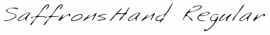 Download SaffronsHand Font Download SaffronsHand Font