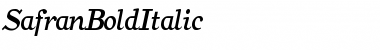 Download SafranBoldItalic Font Download SafranBoldItalic Font