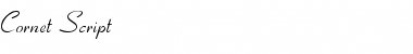 Download Cornet Script Font Download Cornet Script Font