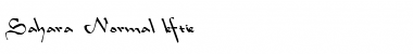 Download Sahara-Normal leftie Font Download Sahara-Normal leftie Font