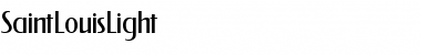 Download SaintLouisLight Font Download SaintLouisLight Font