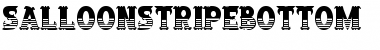 Download SalloonStripeBottom Font Download SalloonStripeBottom Font