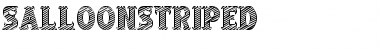 Download SalloonStriped Font Download SalloonStriped Font