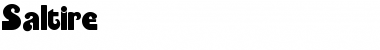 Download Saltire Font Download Saltire Font