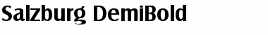 Download Salzburg-DemiBold Font Download Salzburg-DemiBold Font