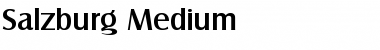 Download Salzburg-Medium Font Download Salzburg-Medium Font