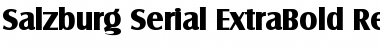 Download Salzburg-Serial-ExtraBold Font Download Salzburg-Serial-ExtraBold Font