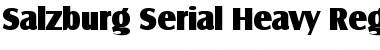 Download Salzburg-Serial-Heavy Font Download Salzburg-Serial-Heavy Font
