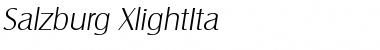 Download Salzburg-XlightIta Font Download Salzburg-XlightIta Font