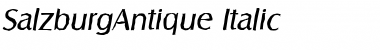 Download SalzburgAntique Font Download SalzburgAntique Font