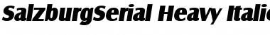 Download SalzburgSerial-Heavy Font Download SalzburgSerial-Heavy Font