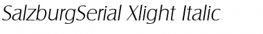 Download SalzburgSerial-Xlight Font Download SalzburgSerial-Xlight Font