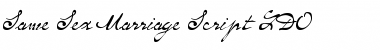 Download Same-Sex Marriage Script LDO Font Download Same-Sex Marriage Script LDO Font