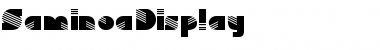 Download SaminoaDisplay Font Download SaminoaDisplay Font