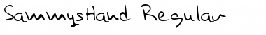 Download SammysHand Font Download SammysHand Font