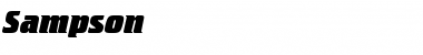 Download Sampson Font Download Sampson Font