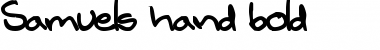 Download Samuels hand Font Download Samuels hand Font