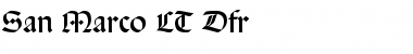 Download SanMarco LT Dfr Font Download SanMarco LT Dfr Font