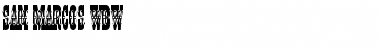 Download San Marcos WBW Font Download San Marcos WBW Font