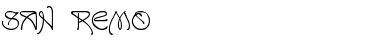 Download San Remo Font Download San Remo Font