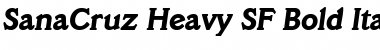Download SanaCruz Heavy SF Font Download SanaCruz Heavy SF Font