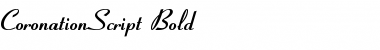 Download CoronationScript Font Download CoronationScript Font