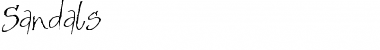 Download Sandals Font Download Sandals Font
