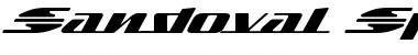 Download Sandoval Speed Font Download Sandoval Speed Font