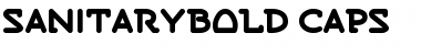 Download SanitaryBold Caps Font Download SanitaryBold Caps Font