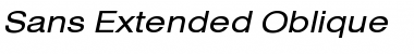 Download Sans Extended Oblique Font Download Sans Extended Oblique Font