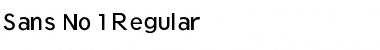 Download Sans No 1 Font Download Sans No 1 Font
