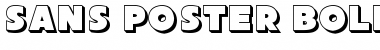 Download Sans Poster 3D JL Font Download Sans Poster 3D JL Font
