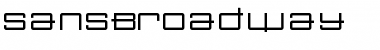 Download SansBroadway Font Download SansBroadway Font