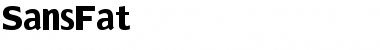 Download SansFat Font Download SansFat Font