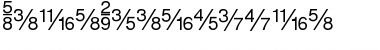Download SansFractions Font Download SansFractions Font