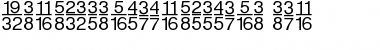 Download SansFractionsVertical Font Download SansFractionsVertical Font