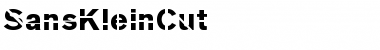 Download SansKleinCut Font Download SansKleinCut Font