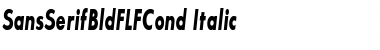 Download SansSerifBldFLFCond Font Download SansSerifBldFLFCond Font