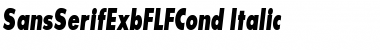 Download SansSerifExbFLFCond Font Download SansSerifExbFLFCond Font