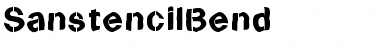 Download Sanstencil Font Download Sanstencil Font