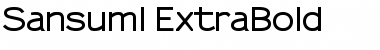 Download Sansumi-ExtraBold Font Download Sansumi-ExtraBold Font
