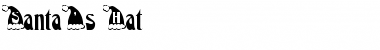 Download Santa's Hat Font Download Santa's Hat Font